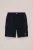 WE Fashion – Jongens regular fit cargoshort met embroidery – Regular fit – Marineblauw – Katoen –