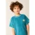 Tumble ’n Dry T-shirt blauw met textuur