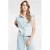 Homage to Denim blouse light blue denim
