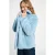 POM Amsterdam Coat – Fur Misty Blue