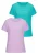 VIVANCE Shirt  jade groen / orchidee