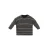 Z8 newborn gestreepte longsleeve – zwart/ecru