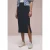 Street One Dames Geribde midirok in Blauw