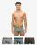 Superdry Mannen Triopak Slips Grijs