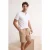 TRENDYOL MAN Heren Wit Effen Kort Regular fit T-shirts