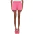 Moschino Allover Logo Fleece Shorts Pink