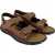 Heren Zomer Strand Leren Sandalen
