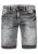 Grijze gebruikte “KARSLEY” Bermuda Jeans Shorts