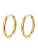 Hey Happiness Oorbellen ‘Luna’  goud