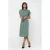 ONLY blousejurk ONLHANNOVER met all over print en ceintuur groen
