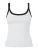 PIECES Top ‘PCMay’  zwart / wit