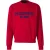 Dsquared2 Cool Fit Milano Trui Met Ronde Hals, Rood