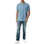 Slazenger Heren Geborduurd Logo Poloshirt (Denim Blue Marl)