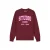 Pinned by K Curve sweater donkerrood
