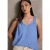 Blouse top met knoopdetail