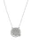 faina Ketting  zilver / transparant
