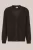WE Fashion – Heren regular fit fijngebreid vest – Regular fit – Donkerbruin –