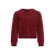 TYGO & vito gebreid vest – donkerrood