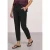 Street One Dames Slim Leg-broek met gespdetail in Zwart