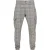 Urban Classics Heren glencheck cargo joggingbroek met all-over print