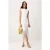 TRENDYOLMİLLA Dames Ecru Effen Maxi Mouwloos Stijlvol/Avond Bodycon Jurken