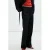 Mango flared broek – donkerblauw