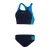Speedo Bikiniset met kleurblokken voor dames (Blauw)