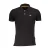 La Martina Zwarte Katoenen Heren Polo Shirt