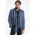 John Varvatos Slim Fit Notch Lapel Jacket With A Hook Rain Blue