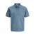 JACK & JONES PLUS SIZE regular polo met ingebreid patroon Plus Size