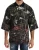 Dolce & Gabbana Mannen Zwart Vulkaan Sicilië T-Shirt Korte Mouw