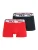 FILA Boxershorts  rood / zwart / wit