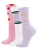 EWERS Sokken  lila / pink / rood / wit