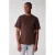 Shoeby relaxed fit T-shirt – donkerbruin