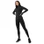 USA Pro Naadloze leggings met hoge taille voor dames (Zwart)
