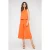 Mouwloze Boxy Oranje Top voor Dames