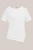 WE Fashion – Dames T-shirt met plooidetail – Regular fit – Wit – Katoen –