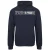 Plein Sport marineblauwe hoodie met groot stempellogo