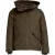 Gestikte Hooded Jas