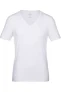 OLYMP Level Five Body Fit T-Shirt V-hals wit, Effen
