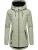 Ragwear Winterjas ‘Zuzka’  pastelgroen / zwart