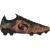 Sondico Voetbalschoenen voor heren met strepen, voor harde ondergrond (Zwart/Oranje)