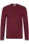 HAKRO 279 Longsleeve wijnrood, Effen