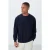 Heren Effen Rundhals Sweatshirt