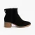 Toms Delilah Dames Enkellaarsjes Zwart