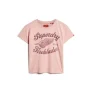 Dames-T-shirt met opdruk Superdry Archive Kiss