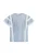 Dreimaster Blouse shirt Meisje Lichtblauwe dunne strepen