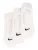 NIKE Sportsokken ‘Lightweight No-Show’  zwart / wit