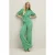LK Bennett Esme Ribbon Wide-leg & Flared Jeans  Green