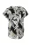 s.Oliver Blouse  zwart / wit